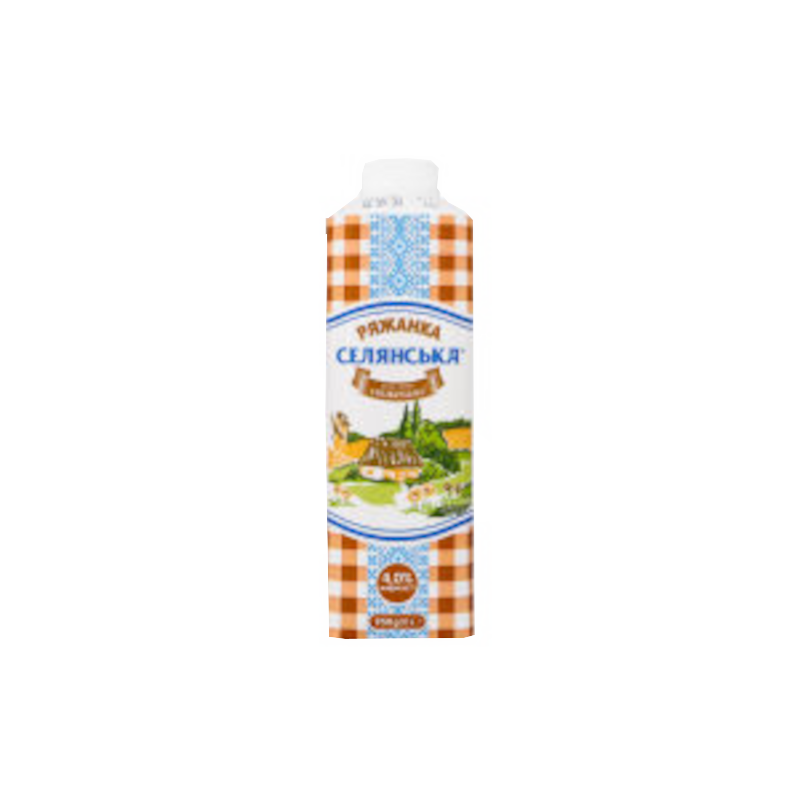 Ряжанка СЕЛЯНСЬКА 4%, 950 г